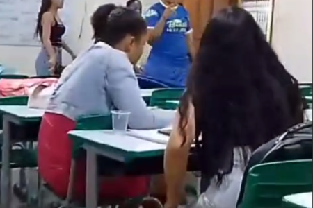 La violencia llega a las aulas: estudiante amenaza con un cuchillo a su compañera en Boa Vista