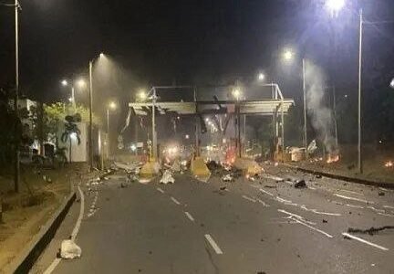Explosión en Cúcuta: Carro Bomba Destruye Peaje que Conecta con el Puente Internacional Simón Bolívar