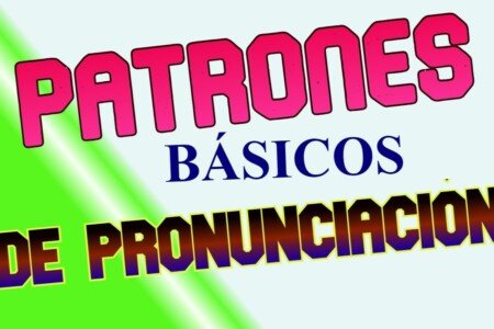 Patrones comunes de la pronunciación en ingles
